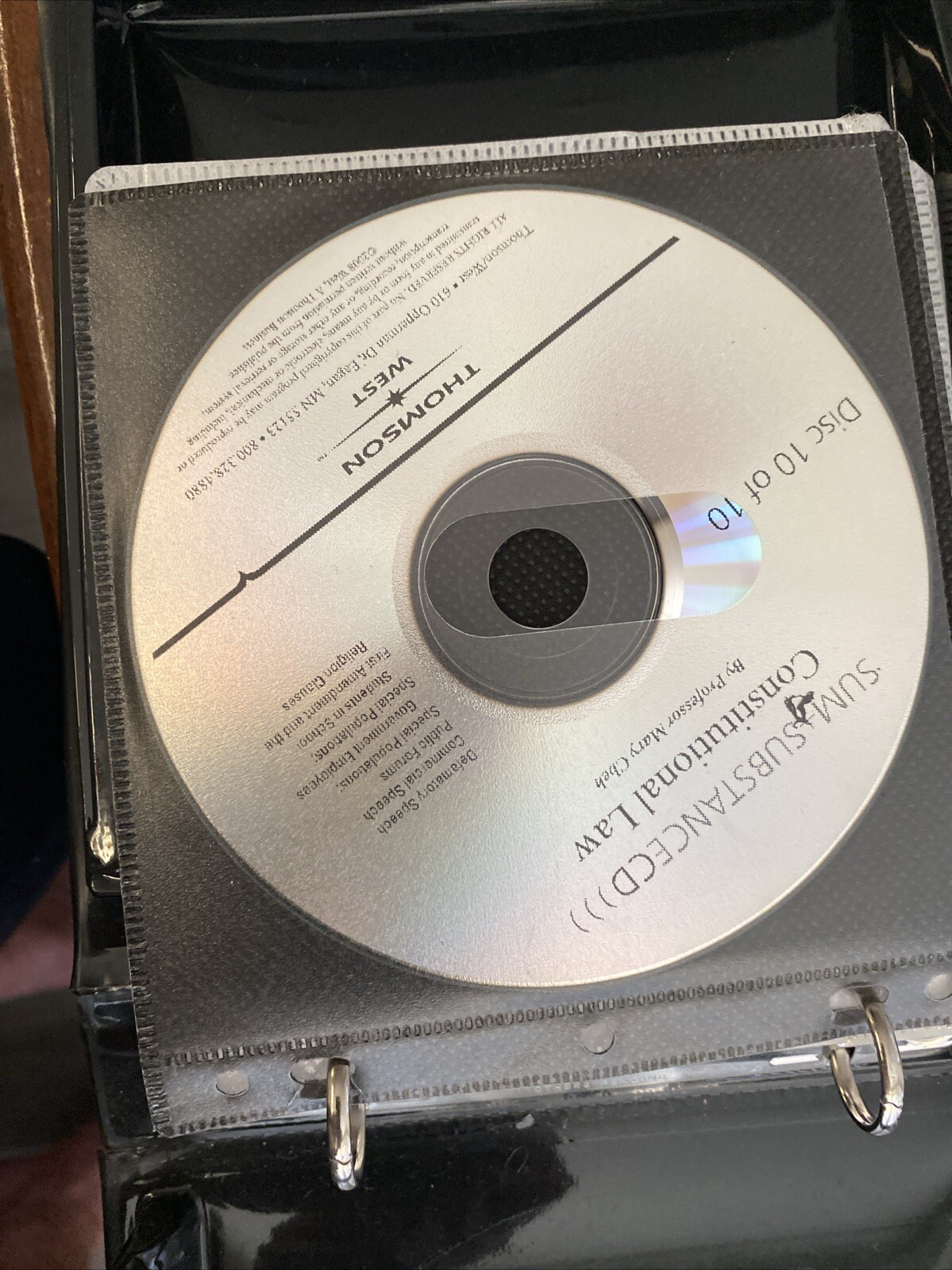 SUM & SUBSTANCE – CONSTITUTIONAL LAW AUDIO CD SERIES A. MILLER 7th ED 12.25 HRS
