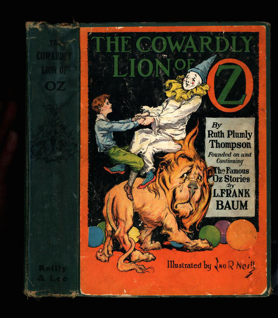 Baum, L. Frank: #17 The Cowardly Lion of Oz HB/No DJ 1st/1st