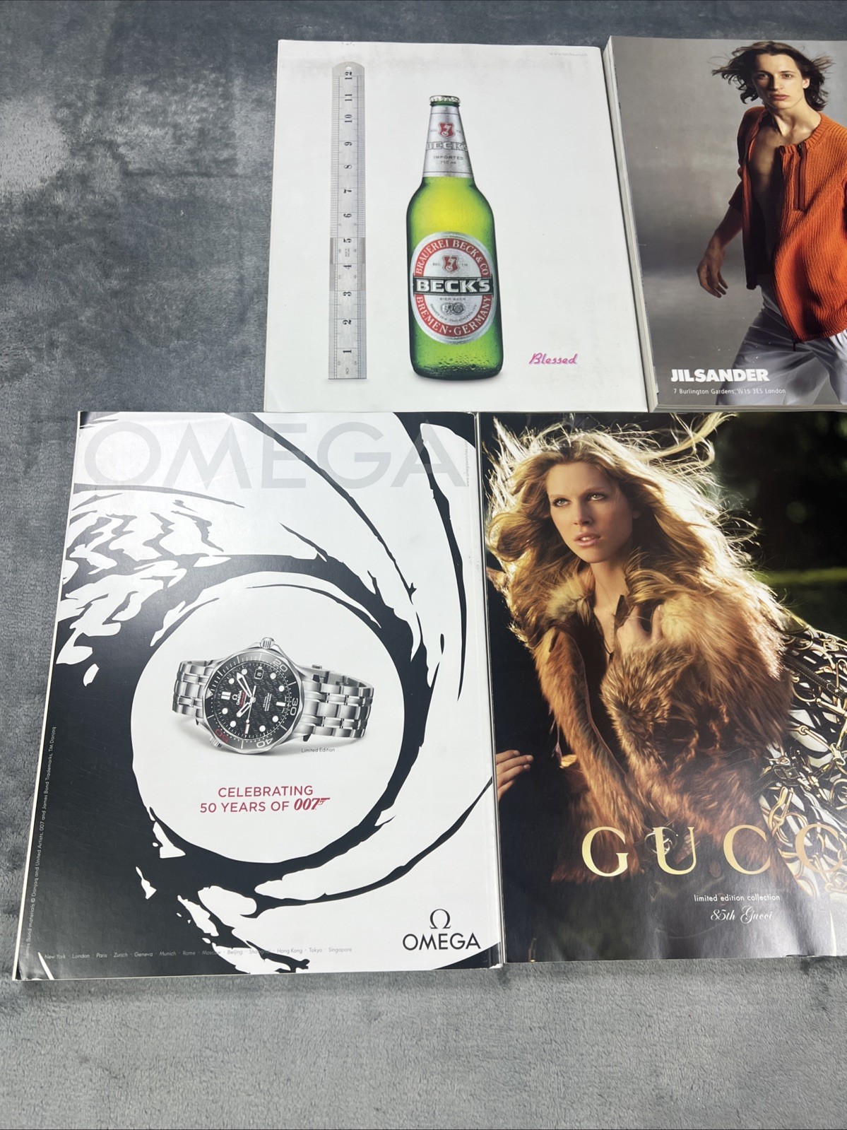 ID Magazine Lot of 5 Beyonce British Fashion Luxury Celebrity Style Y2K RARE VTG