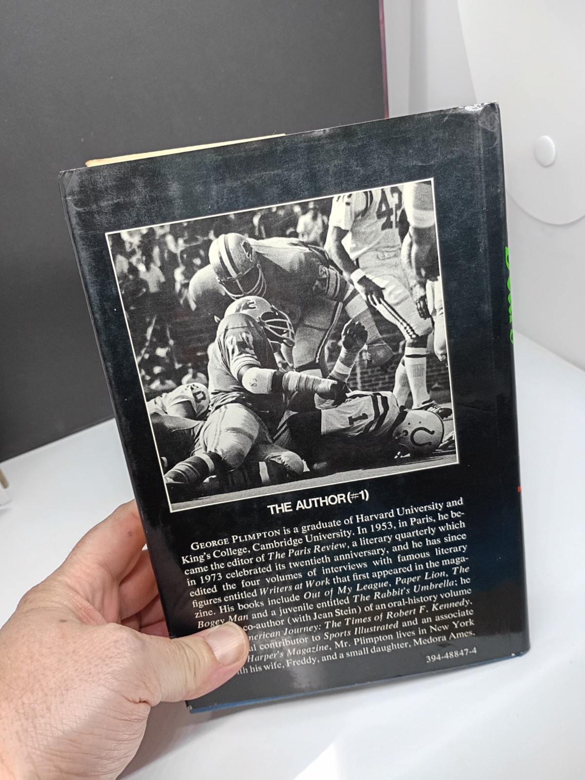 George Plimpton MAD DUCKS AND BEARS : Football Revisited 1st Printing Great Con