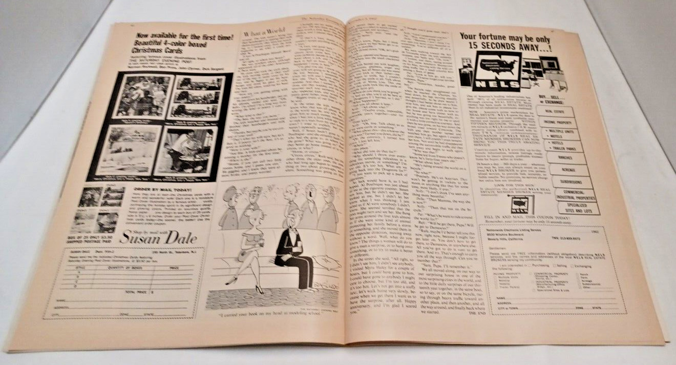 8 PCS Vintage Magazines Oversized 10.5×12.25&Prime; McCall&rsquo;s, The S.E. POST,LIFE, & BH