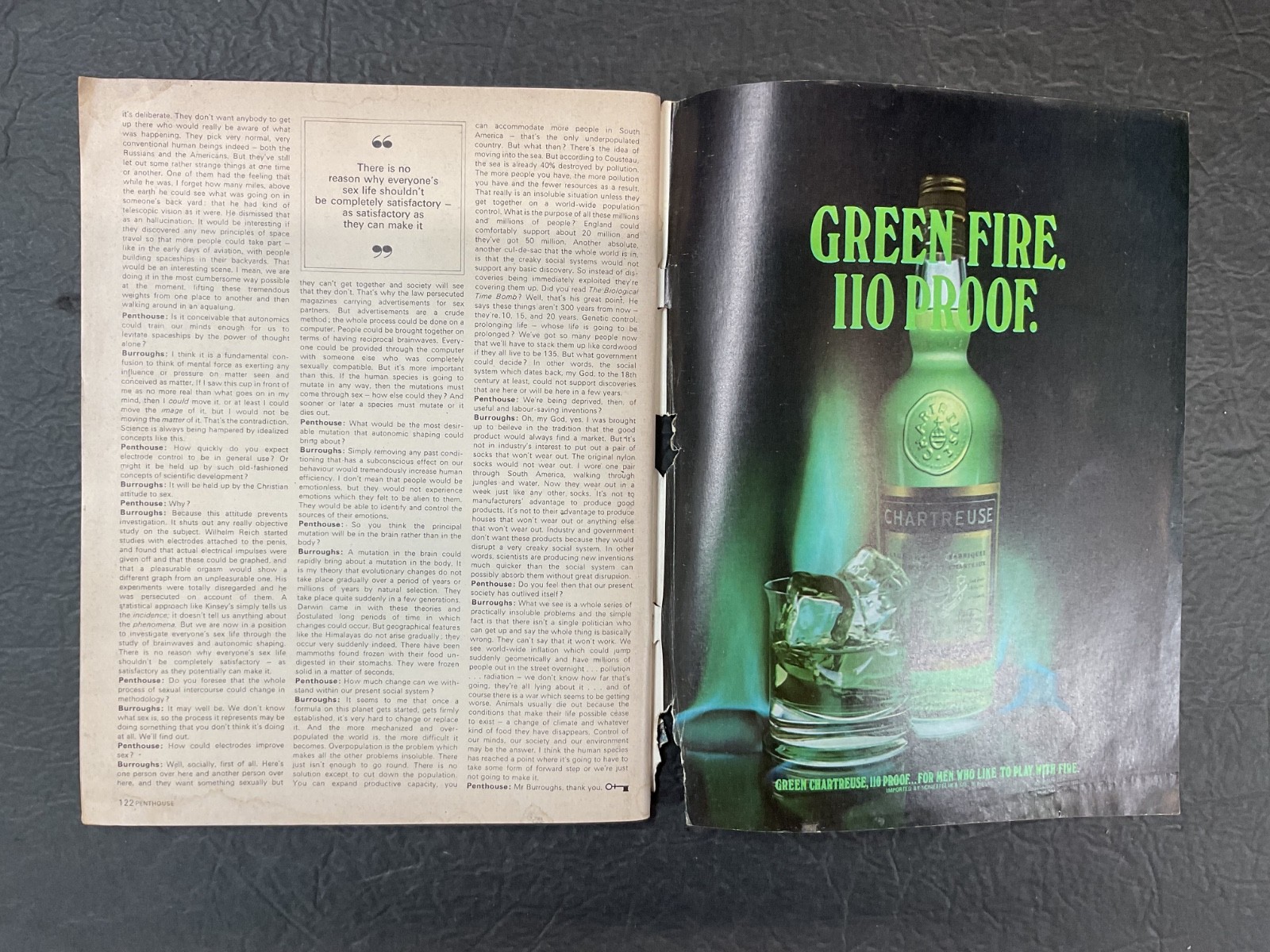 Penthouse Magazine March 1972 Billie Deane Centerfold Intact