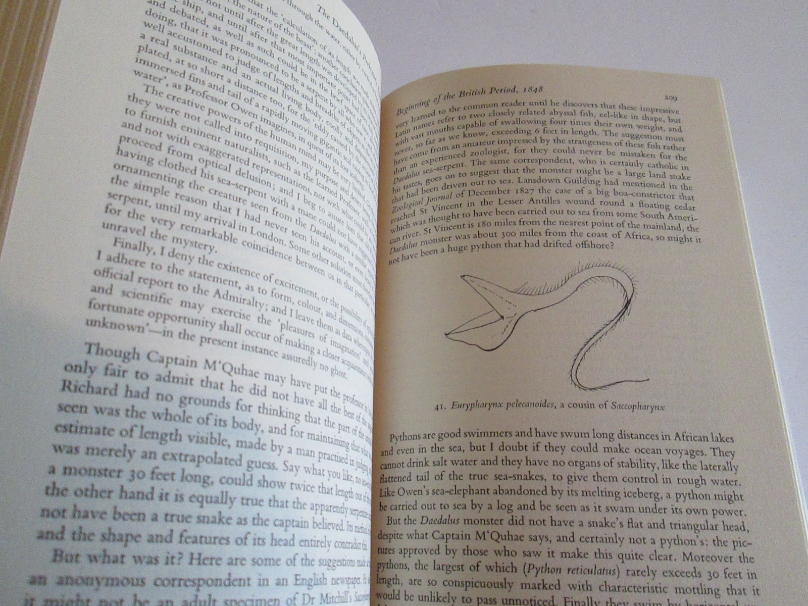 In The Wake Of The Sea Serpents Bernard Heuvelmans 1968 1st US ED Cryptozoology