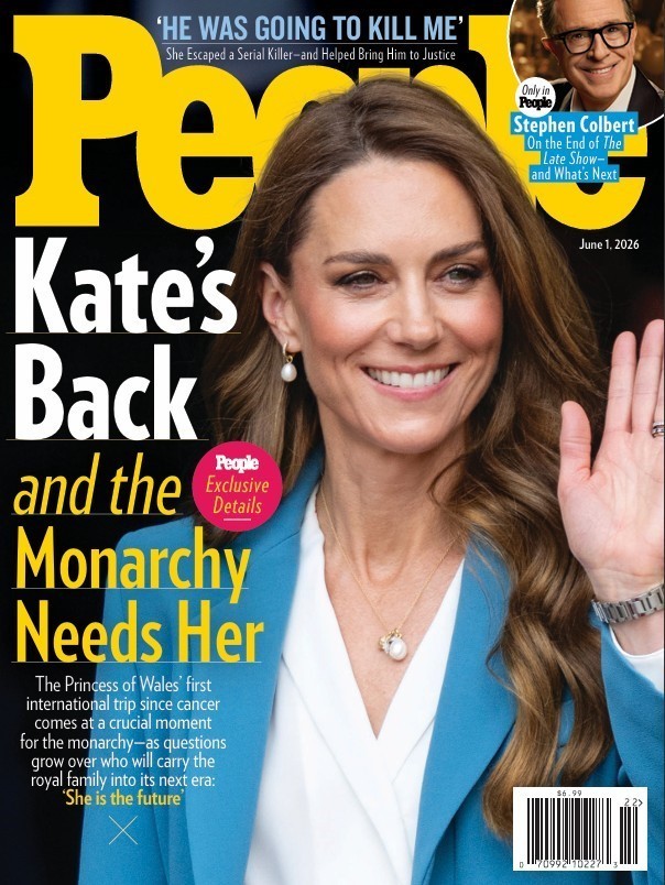 People Magazine June 1st 2026: Kate&rsquo;s Back and needed.