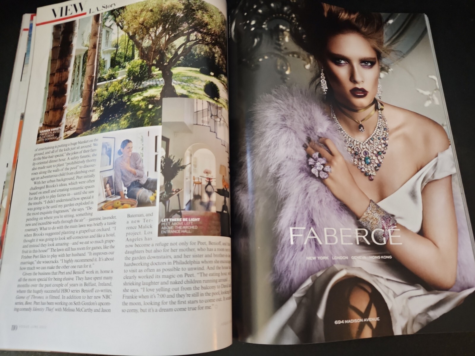 VOGUE Magazine June 2012 HOPE SOLO SERENA WILLIAMS Designer Fashion B23:922