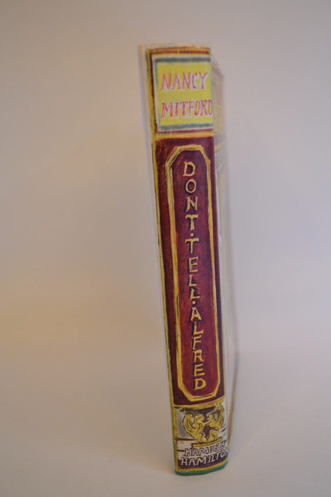 Don&rsquo;t Tell Alfred Nancy Mitford 1960 1st Ed Cecil Beaton Dust Jacket Ex-Libris