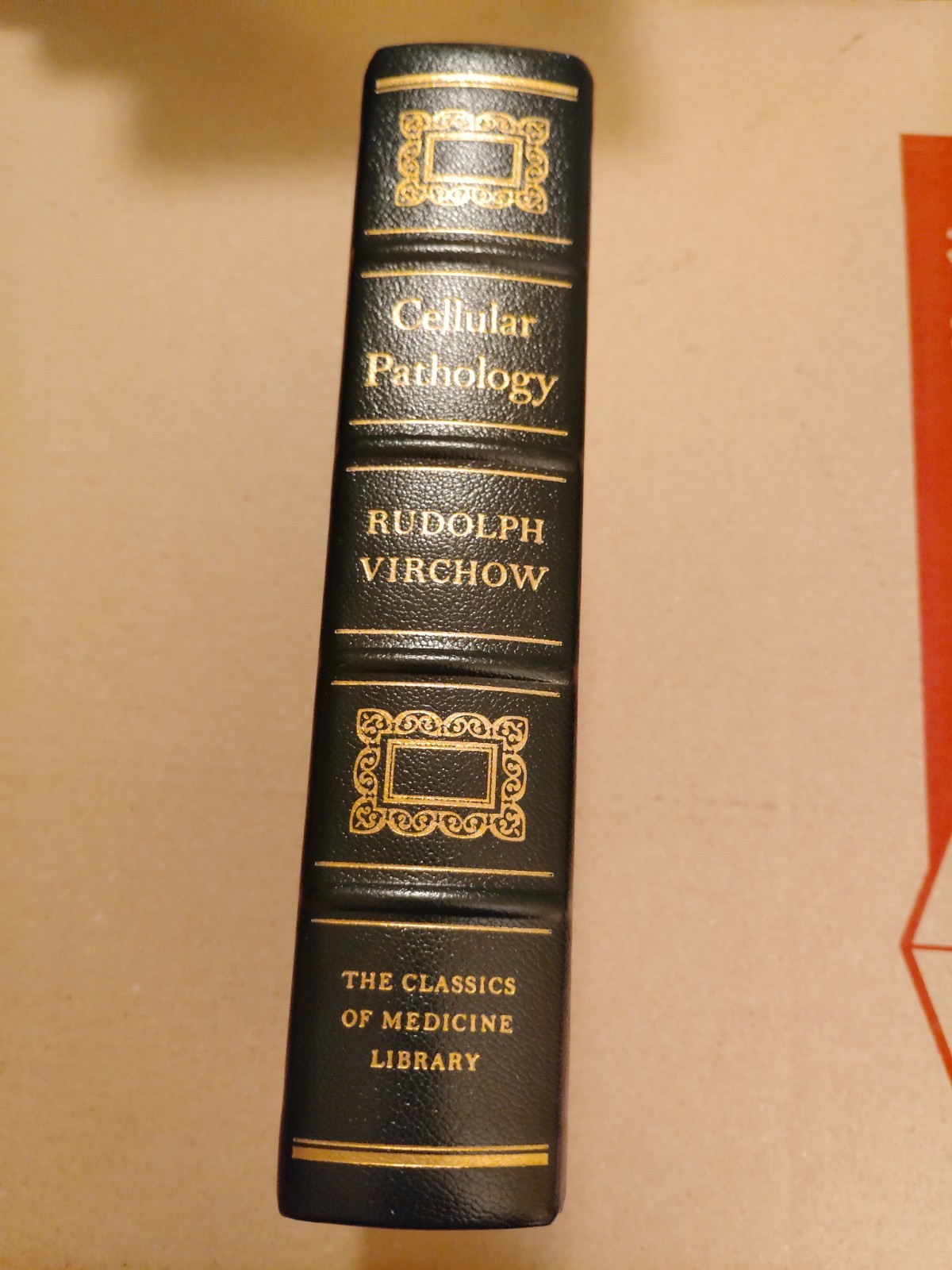The Classics of Medicine Library – Cellular Pathology Rudolph Virchow Leather