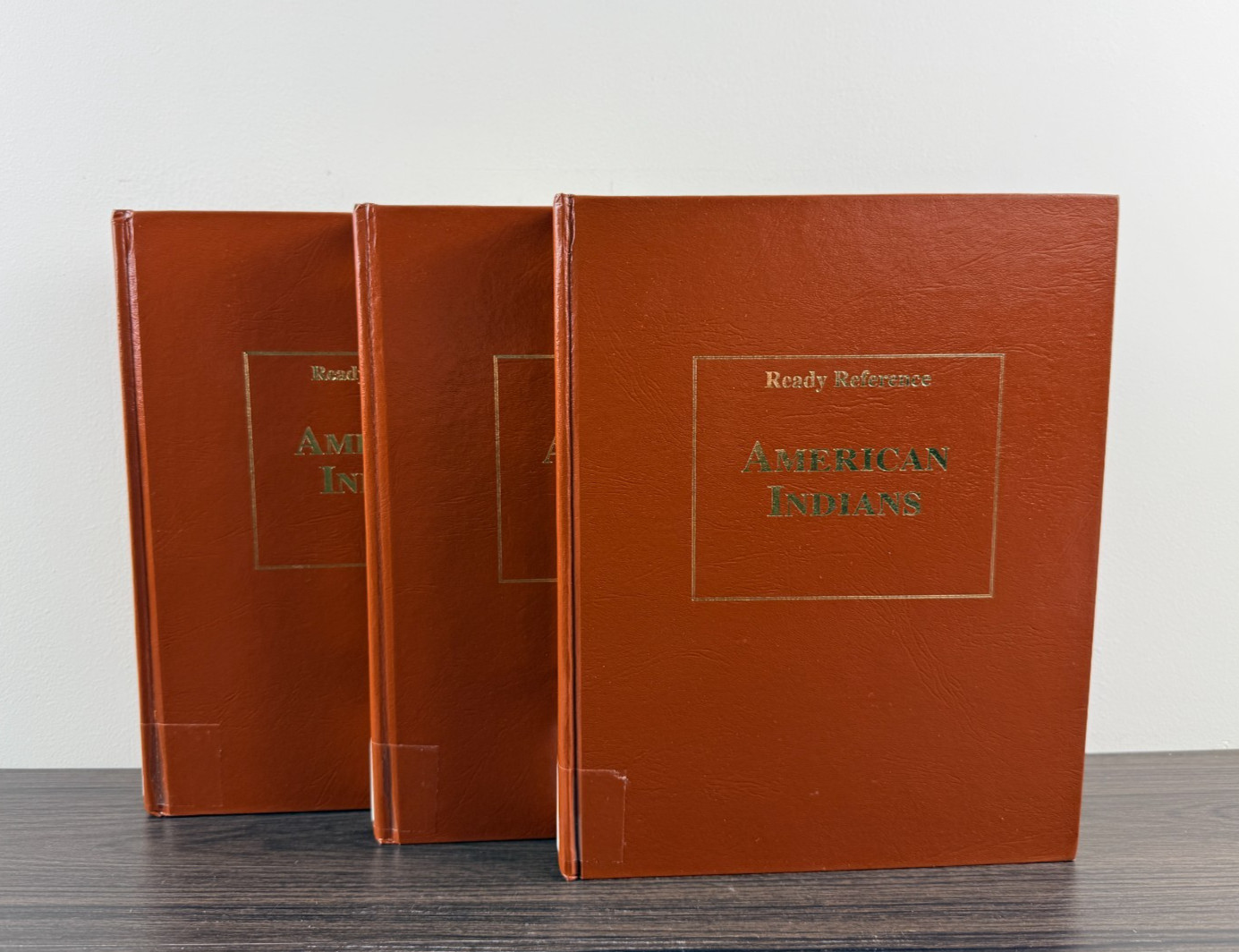American Indians (Ready Reference) Vol. 1–3 Hardcover Book Set (First Printing)