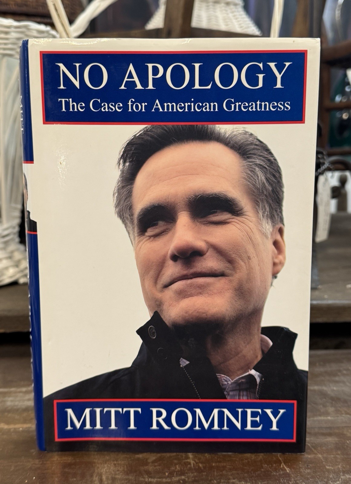 No Apology By Mitt Romney SIGNED First Edition w/ DJ
