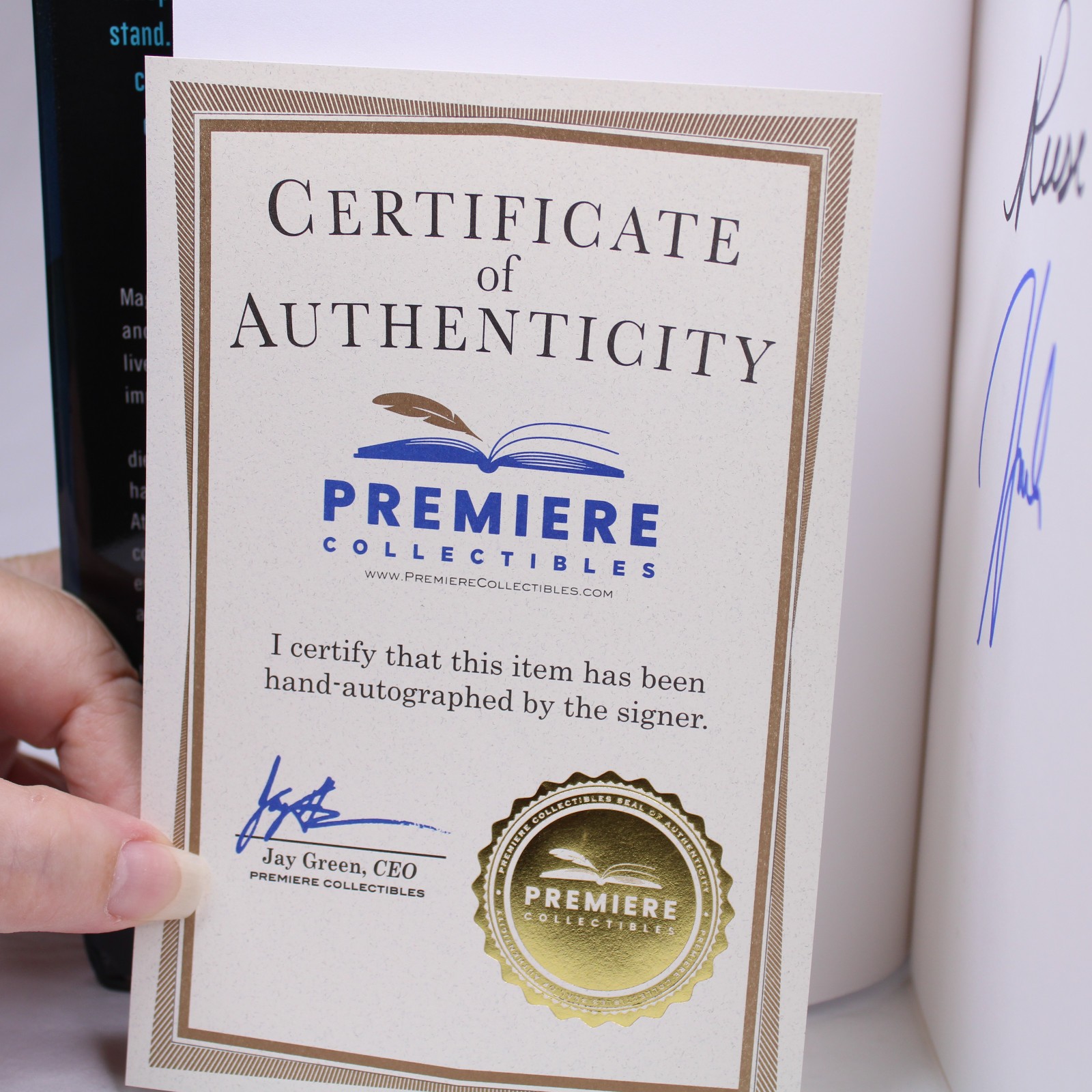 SIGNED Reese Witherspoon and Harlan Coben HBDJ Book Gone Before Goodbye 1st Ed