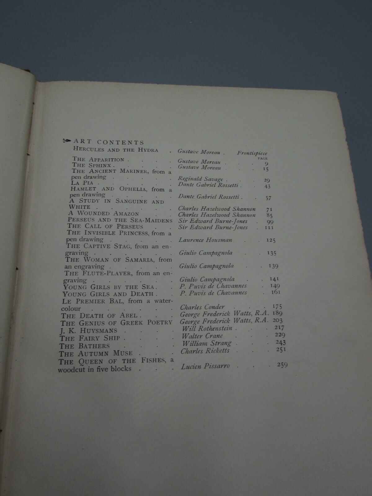 1897 THE PAGEANT LITERATURE AND ART ILLUSTRATED EX-LIBRARY 1ST EDITION bk163