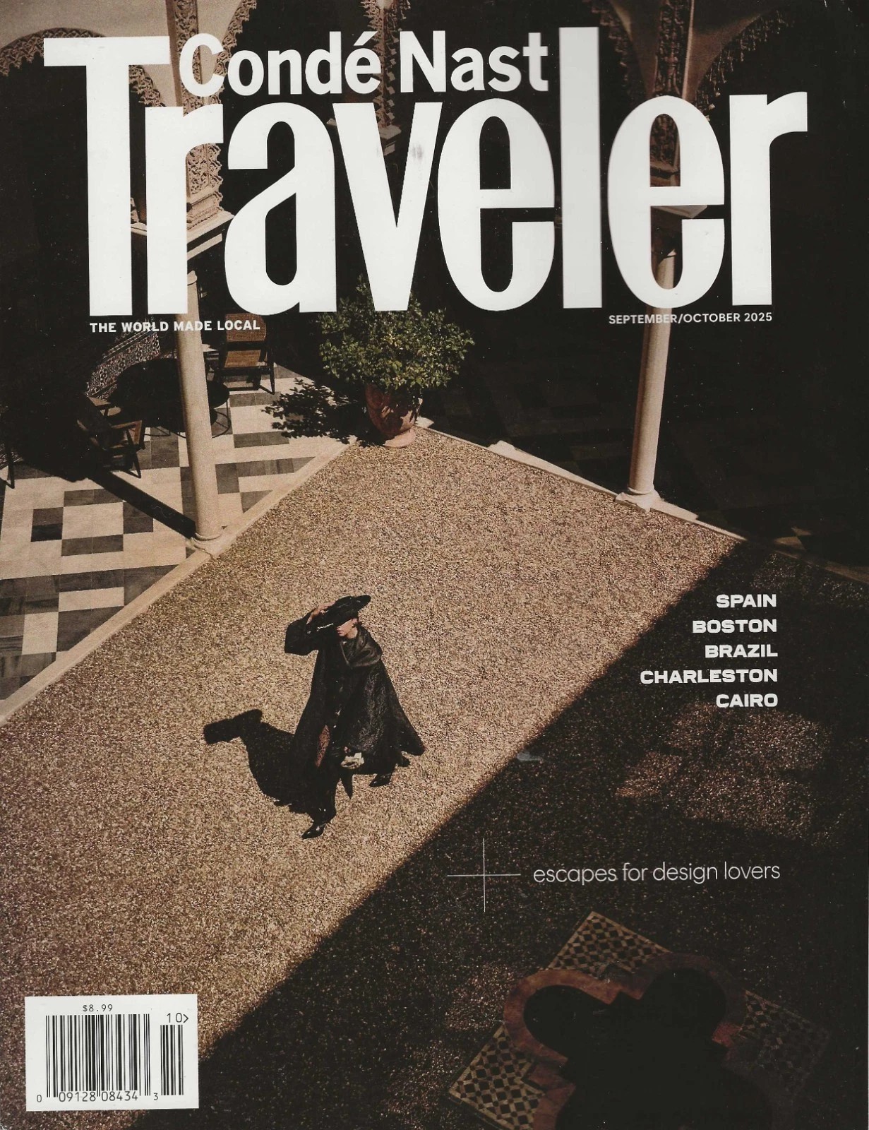 Conde Nast Traveler Magazine Design Lover Escapes Spain Boston Brazil 2025