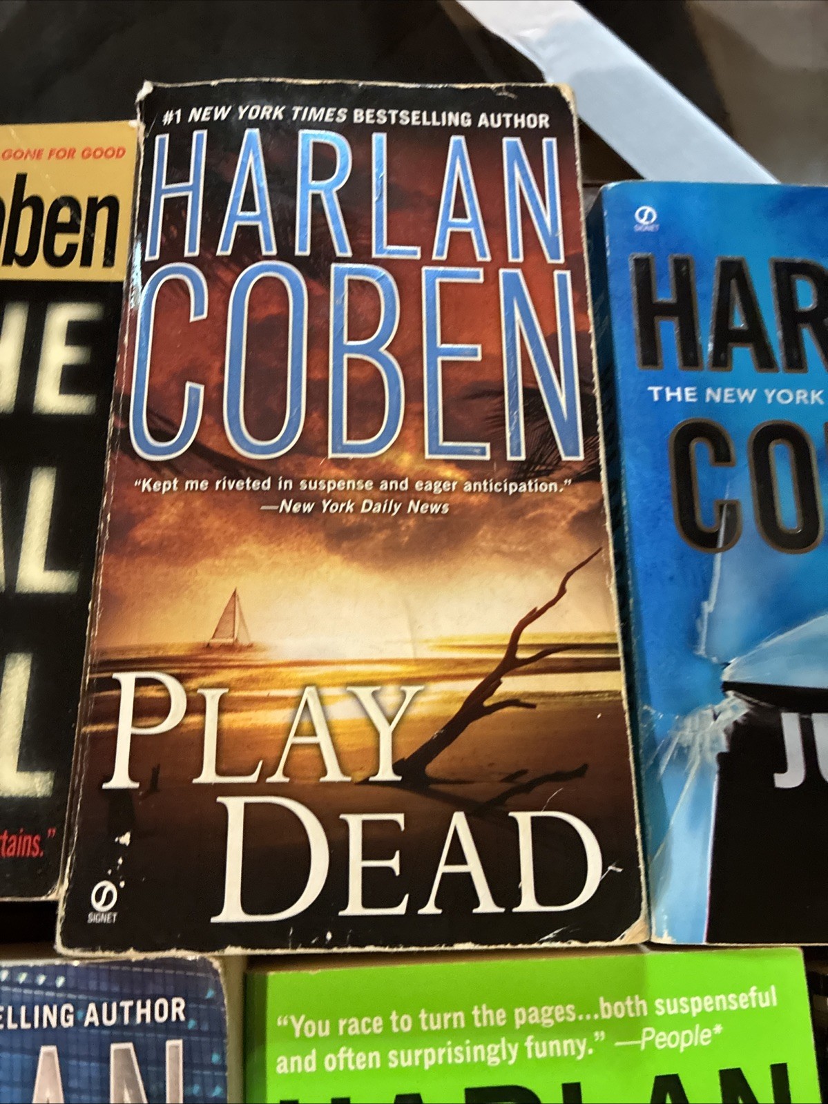 HARLAN COBEN Lot Of 9 Books 7 Paperback 2 Hardcover THRILLERS