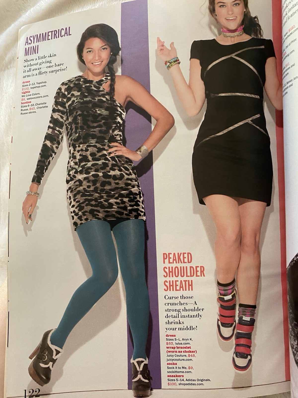 Seventeen Magazine 2011 November Quinceañera Glee Heather Morris 2010s Style