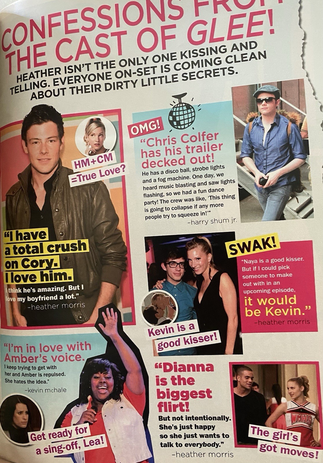 Seventeen Magazine 2011 November Quinceañera Glee Heather Morris 2010s Style
