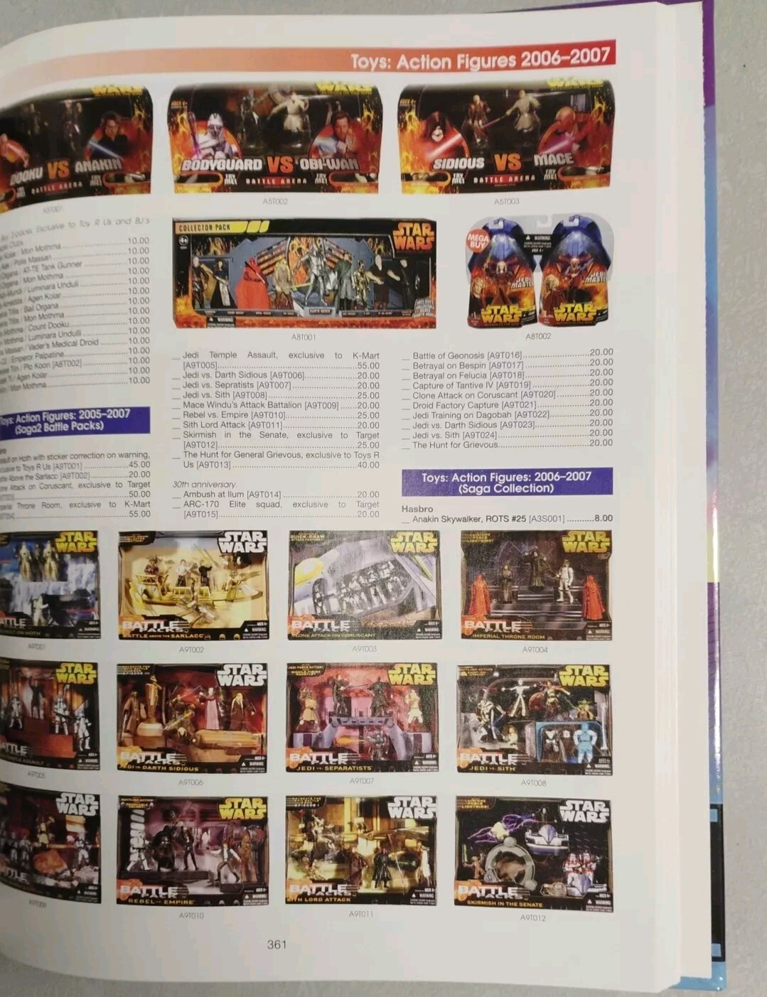Star Wars Toys Price Guide Collector Book 464 PAGES BIG HARDBACK BOOK 5th Ed.