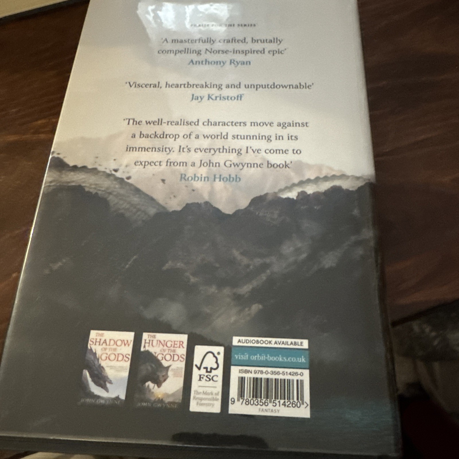 John Gwynne Fury of the Gods – Goldsboro Books # 212/500 Signed – 1st/1st