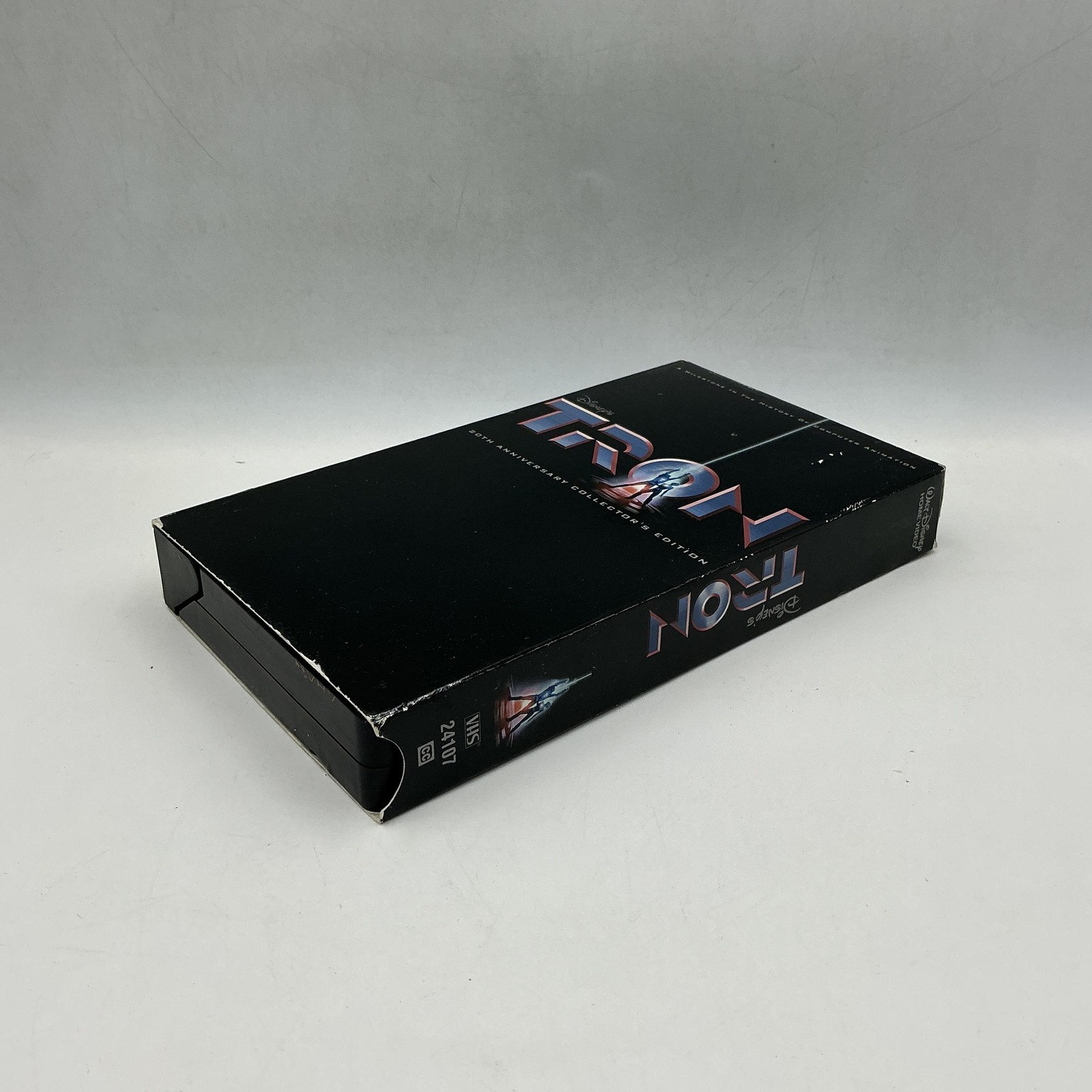 Vintage Disney&rsquo;s TRON 20th Anniversary Collector&rsquo;s Edition Black VHS 2002