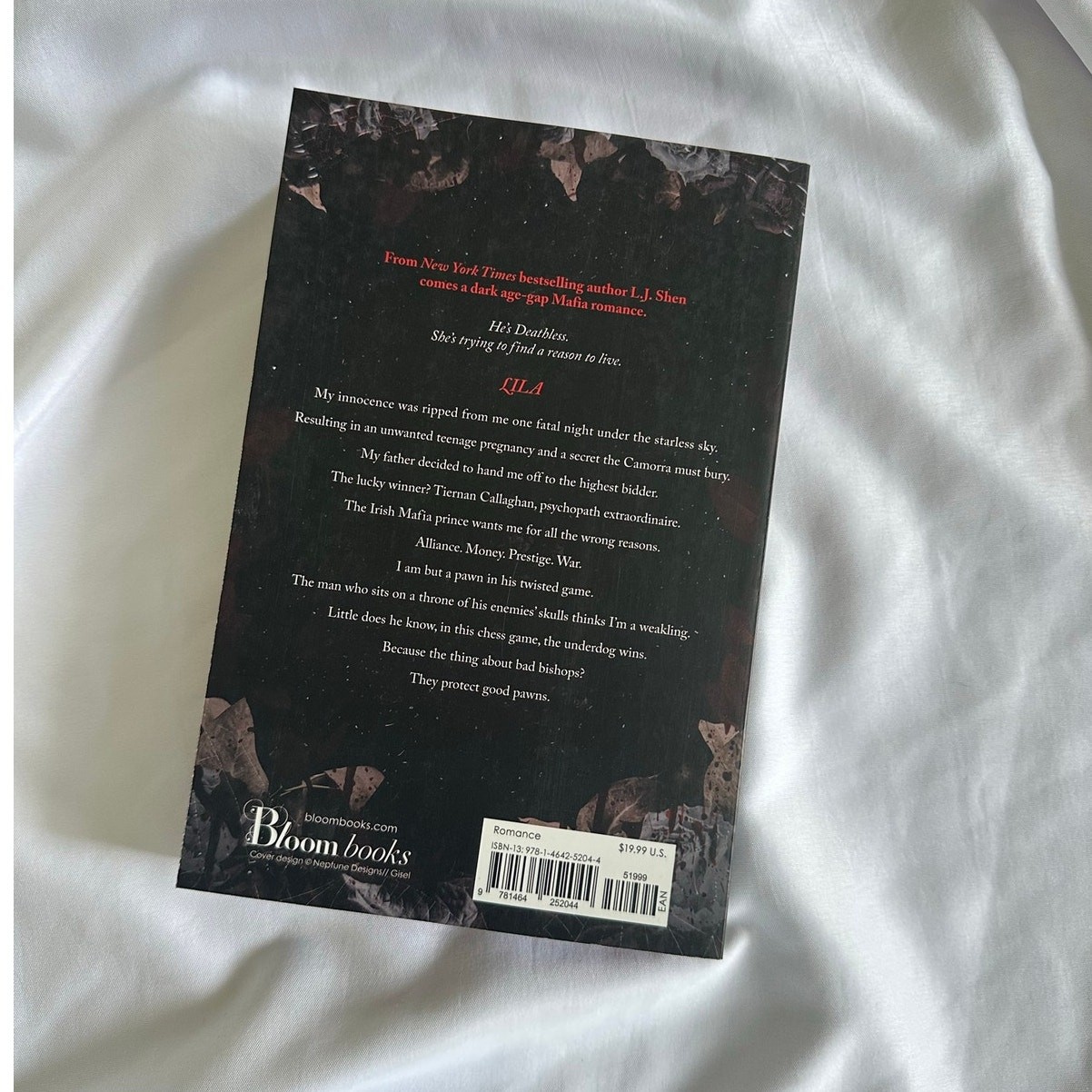 Bad Bishop By L.J. Shen Deluxe Paperback W/ Sprayed Edges New